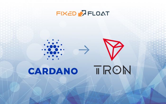 Exchange Cardano to Tron