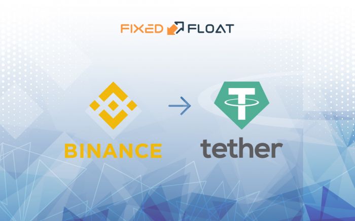 Exchange Binance Coin to USDT (ERC-20)