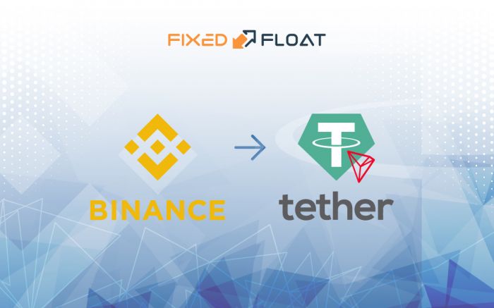 Exchange Binance Coin to USDT (TRC-20)