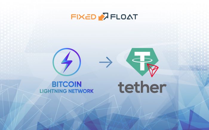 Exchange Bitcoin Lightning Network to USDT (TRC-20)