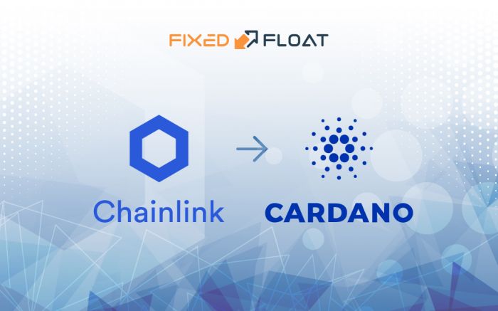 Обмен Chainlink на Cardano