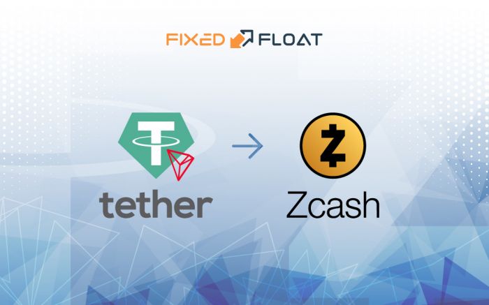 Exchange USDT (TRC-20) to Zcash