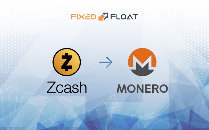 Обмен Zcash на Monero